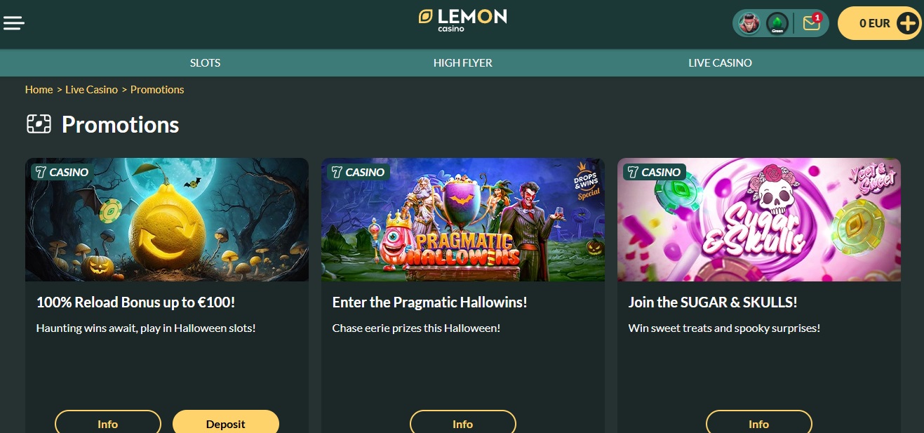 Lemon Casino Official Online Casino Website ️